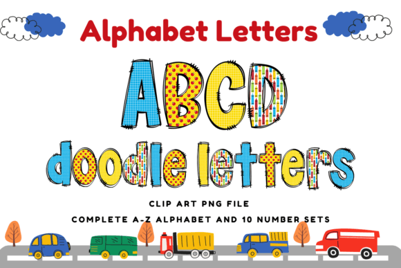 Back to School Alphabet Teacher Letters for Creative Projects