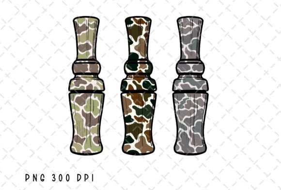 Camouflage Camo Duck Call Hunting PNG for Creative Projects