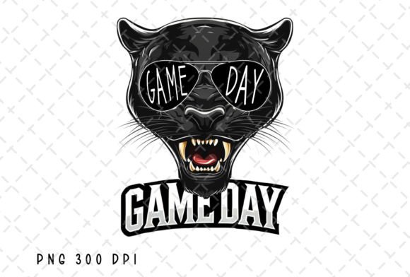 Game Day Panther Football Mascot PNG: Unleash Your Spirit