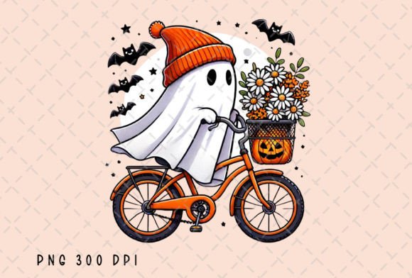 Retro Ghost Halloween Fall Autumn PNG: A Designer's Guide to Spooky Season