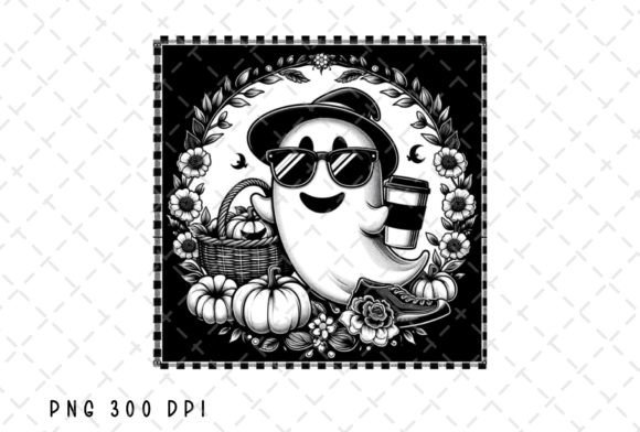 Spooky Meets Cozy: The Retro Ghost Coffee Halloween Pumpkin Aesthetic